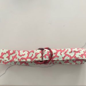 Ainsley & chase coral ribbon belt